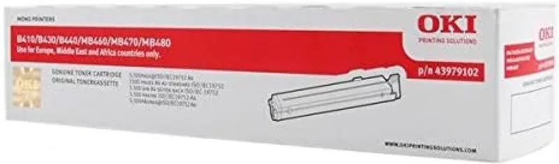Toner OKI 43979102 Black van OKI in Zwart – productfoto