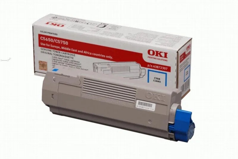 Tonercartridge C5650 - Cyaan från OKI i Cyaan – produktbild