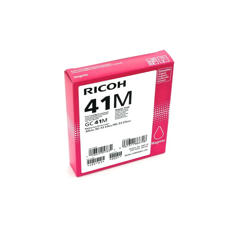 GC-41M gel cartridge high capacity 2.200 pagina s 1-pack van Ricoh in Magenta – productfoto 2 van 2