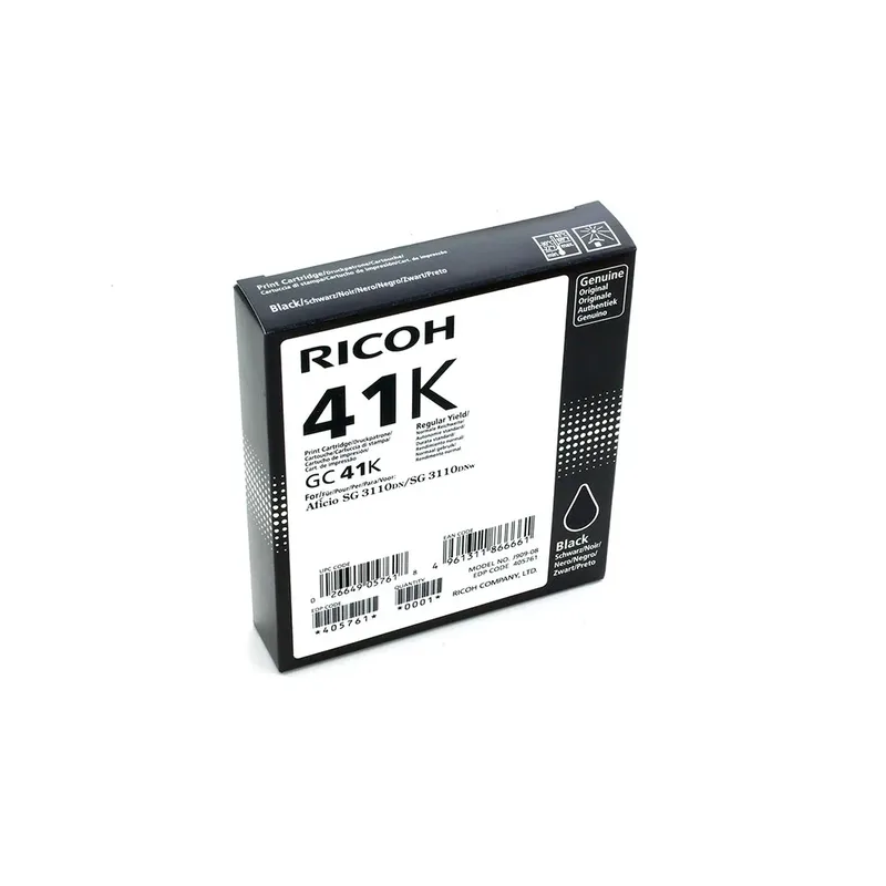 Toner 41K für RICOH Aficio SG3110DN, schwarz HC von Ricoh in Schwarz – Produktfoto 2 von 2
