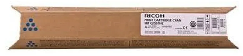 MP C2551HE MP C2050- 841505 - Toner Cyaan van Ricoh – productfoto