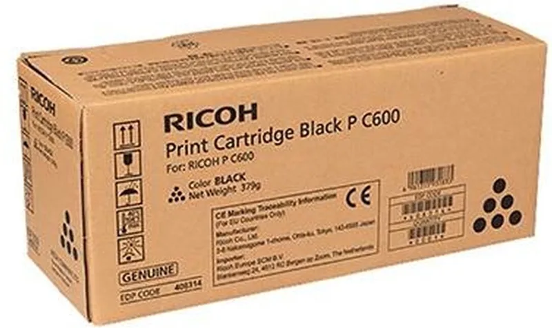 Ricoh 408314 tonercartridge 1 stuk(s) Origineel Zwart van Ricoh – productfoto