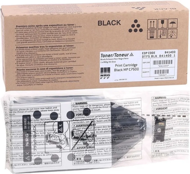 Ricoh 841396 laser toner & cartridge de Ricoh en Noir – photo produit