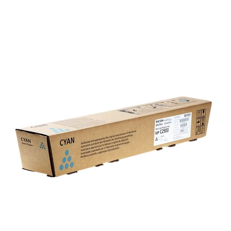 Ricoh 841928 tonercartridge 1 stuk(s) Origineel Cyaan van Ricoh – productfoto