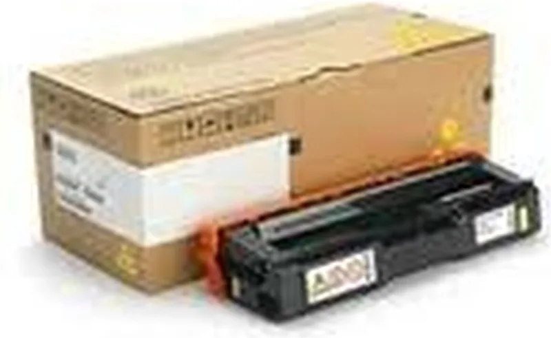 SP-C252E tonercartridge van Ricoh in Geel – productfoto