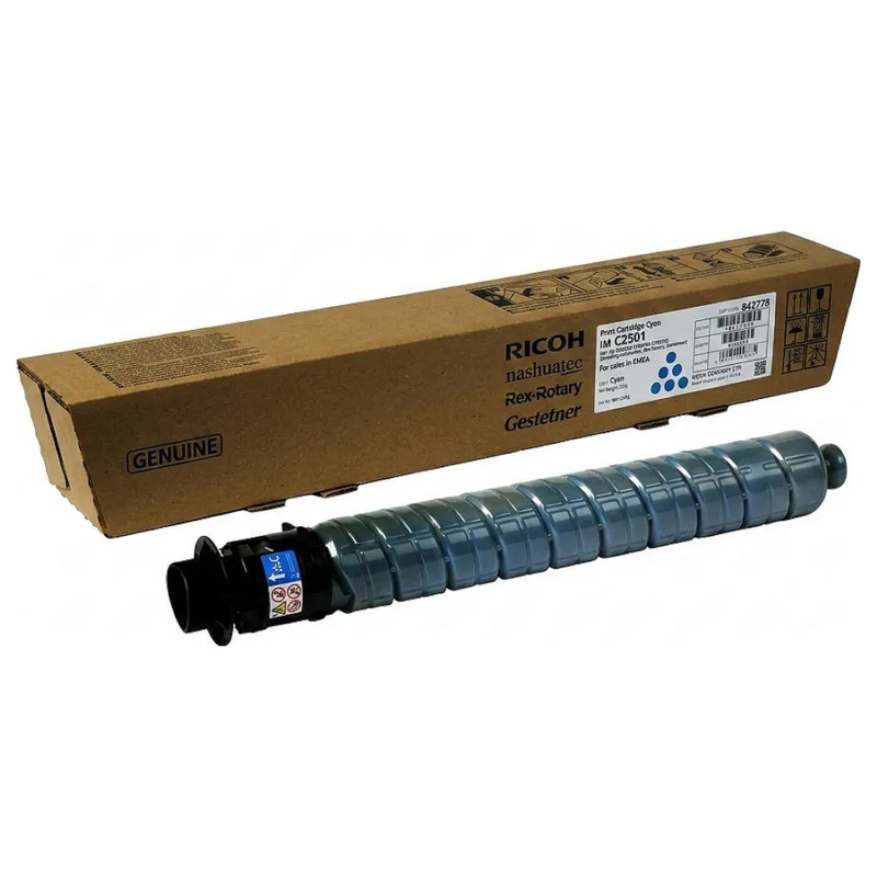 Toner cyan C2501CE ca. 11.000 Blatt von Ricoh – Produktfoto
