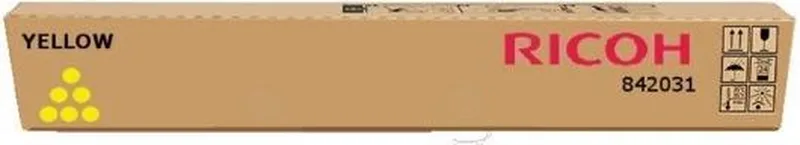 Toner - MPC3000 tonercartridge van Ricoh in Geel – productfoto