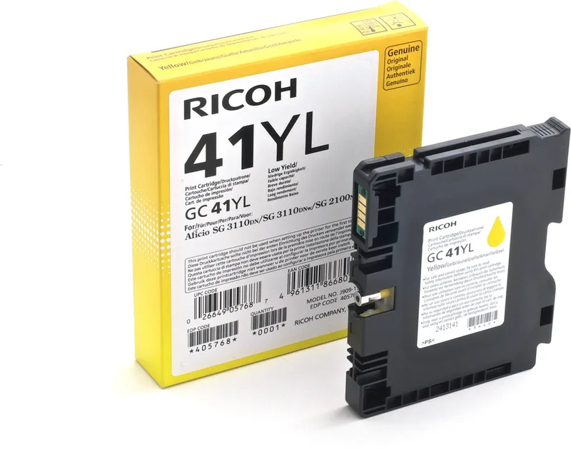 Toner Ricoh 405768 Yellow by Ricoh in Yellow – product photo
