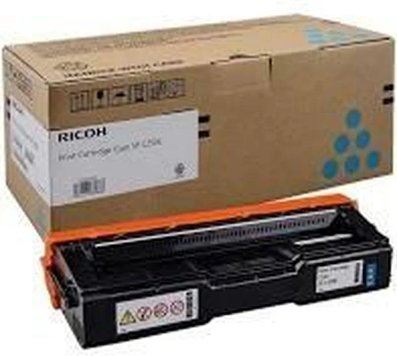 Toner Ricoh 407532 Cyan van Ricoh in Cyaan – productfoto