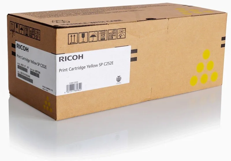 Toner Ricoh 407534 från Ricoh i Gul – produktbild