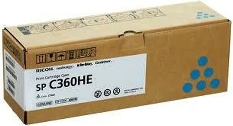 Toner Ricoh 408185 Cyan van Ricoh – productfoto