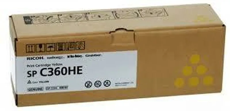 Toner Ricoh 408187 Yellow van Ricoh – productfoto