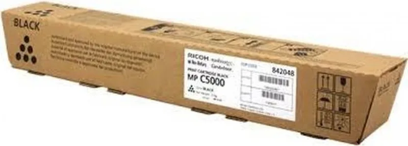 Toner Ricoh MPC5000 Black Toner Black de Ricoh en Noir – photo produit