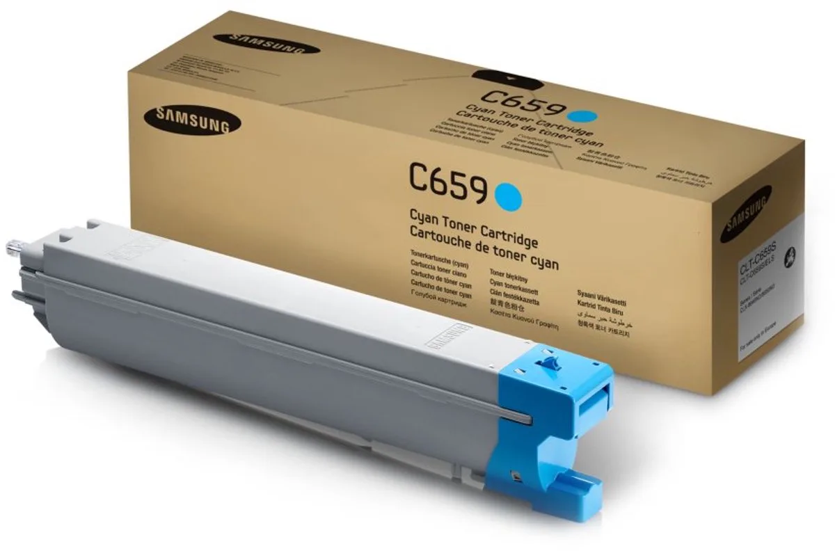 CLT-C659S/ELS - Toner de Samsung en Cyaan – photo produit