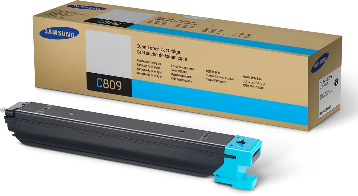 CLT-C809S/ELS - Toner de Samsung en Cyaan – photo produit
