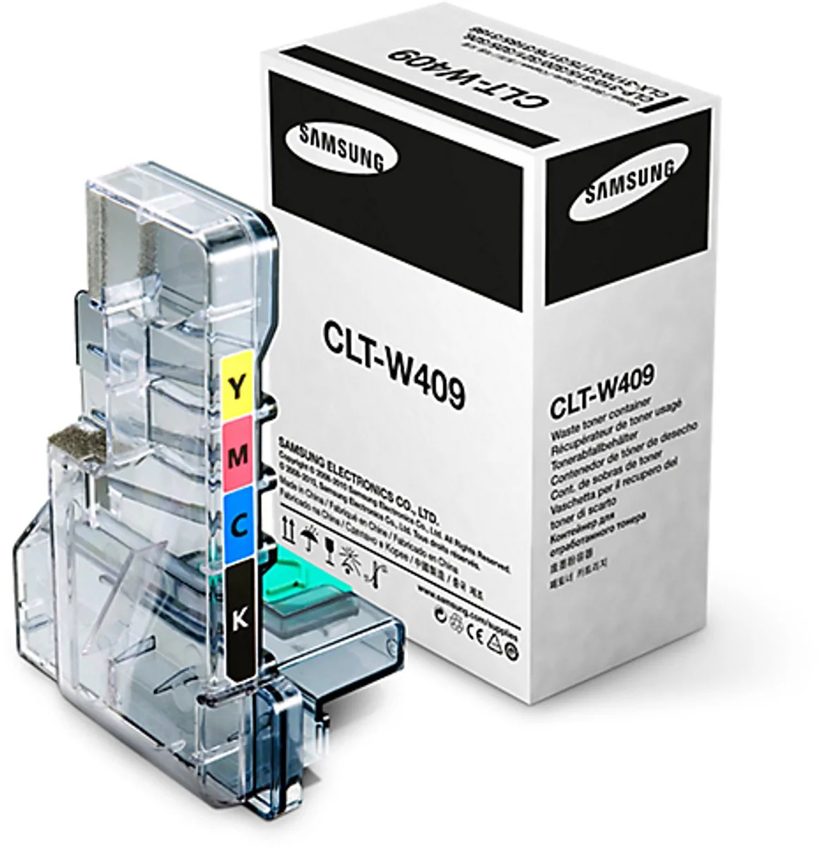 CLT-W409S - Waste Toner Bottle de Samsung en Transparent – photo produit