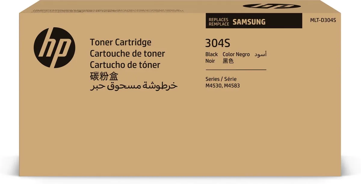 MLT-D304S zwarte tonercartridge de Samsung en Noir – photo produit