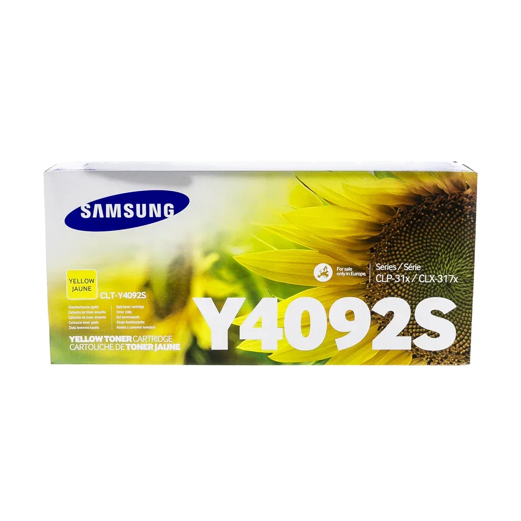 Toner gul 1.000 sider CLT-Y4092S Gul de Samsung – photo produit