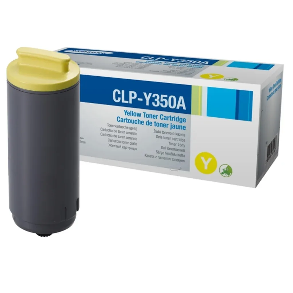Toner gul 2.000 sider CLP-Y350A Gul fra Samsung – produktbillede