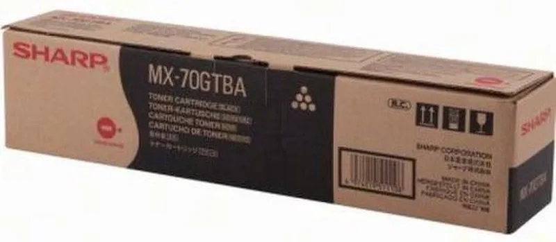 MX-70GTBA Tonercartridge van Sharp in Zwart – productfoto