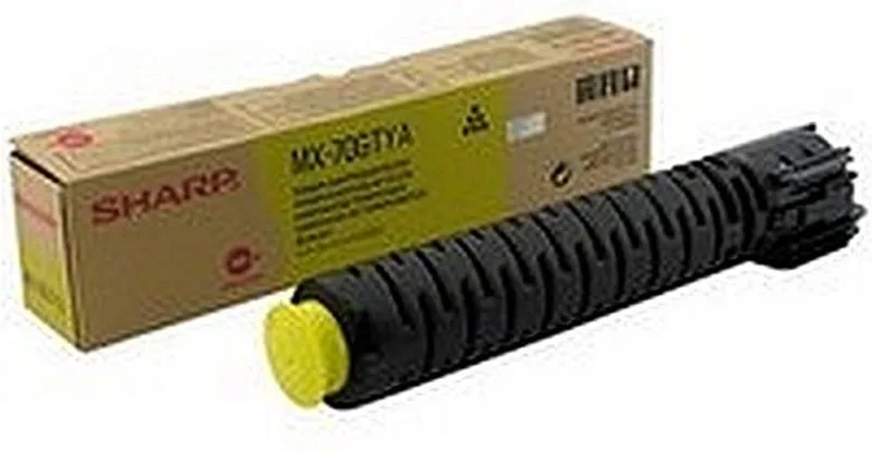 MX-70GTYA Tonercartridge by Sharp in Yellow – product photo