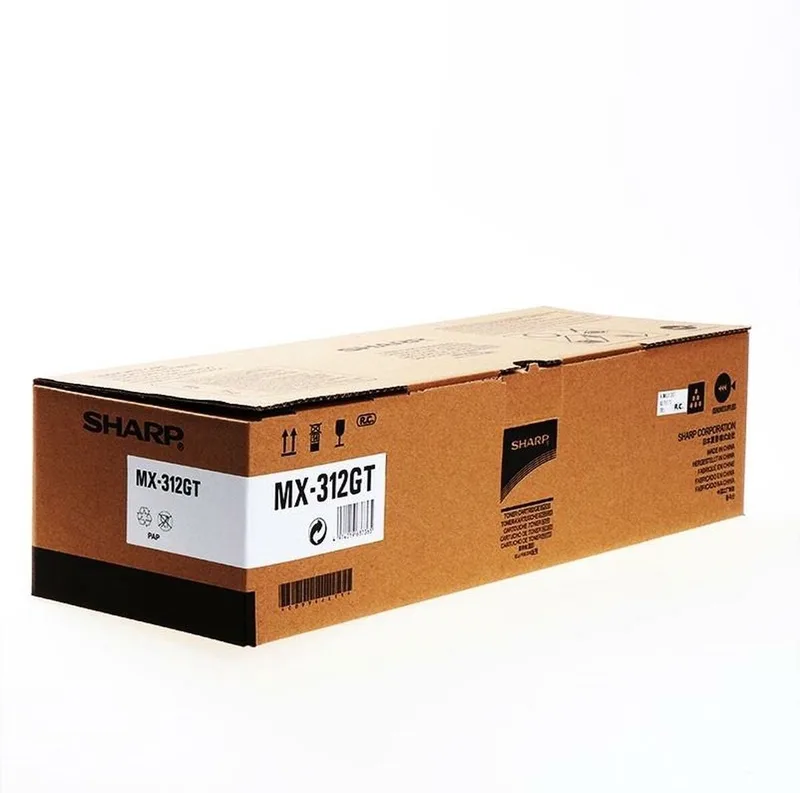 Toner Sharp MX-312GT Black by Sharp in Black – product photo