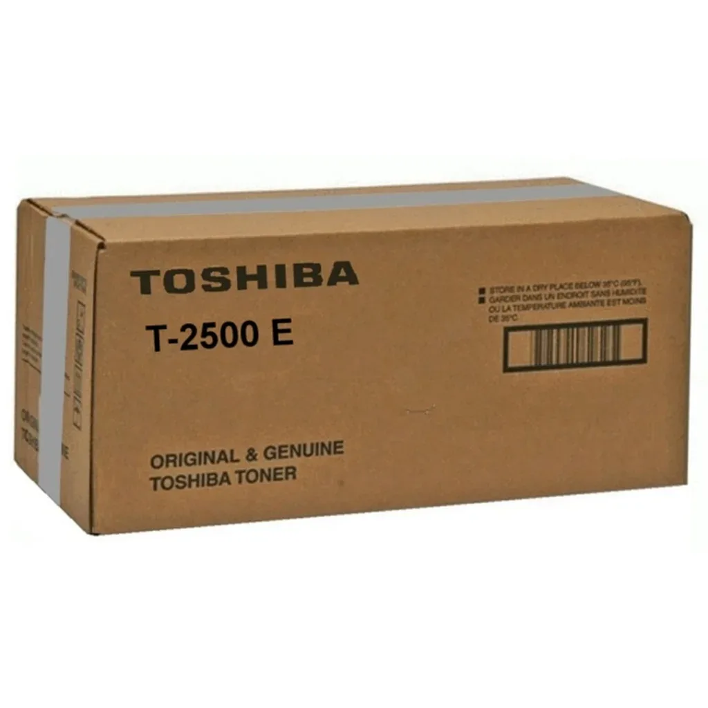 Toner sort 7.500 sider T-2500E Sort van Toshiba – productfoto