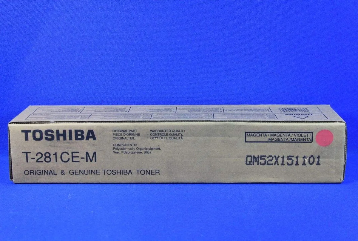 Toner für TOSHIBA Kopierer e-Studio 281C, magenta van Toshiba in Magenta – productfoto