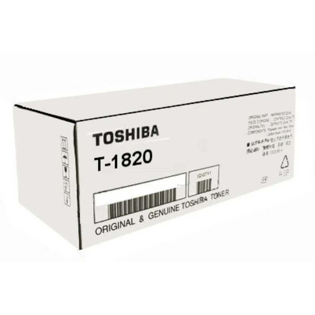 TOSHIBA T-1820 Toner sort 6A000000931 Sort van Toshiba – productfoto