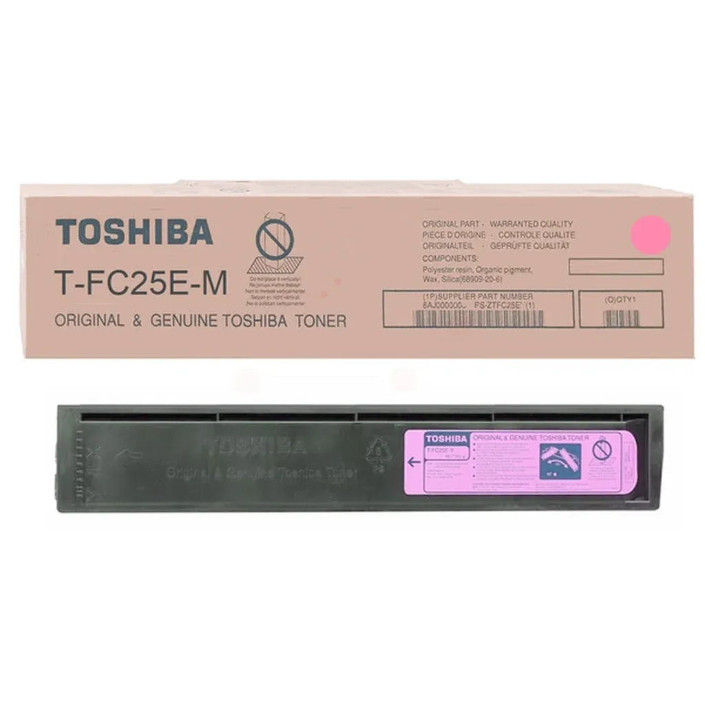TOSHIBA T-FC 25 EM Toner Magenta 6AJ00000078 N/A fra Toshiba – produktbillede