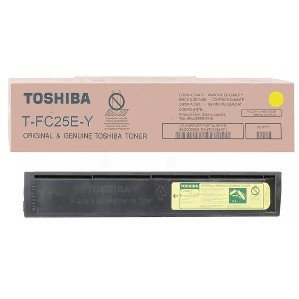 TOSHIBA T-FC 25 EY Toner Gul 6AJ00000081 N/A von Toshiba – Produktfoto
