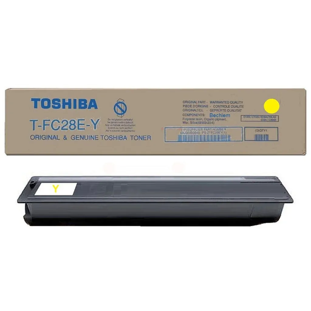 TOSHIBA T-FC 28 EY Toner Gul 6AJ00000049 Gul de Toshiba – photo produit
