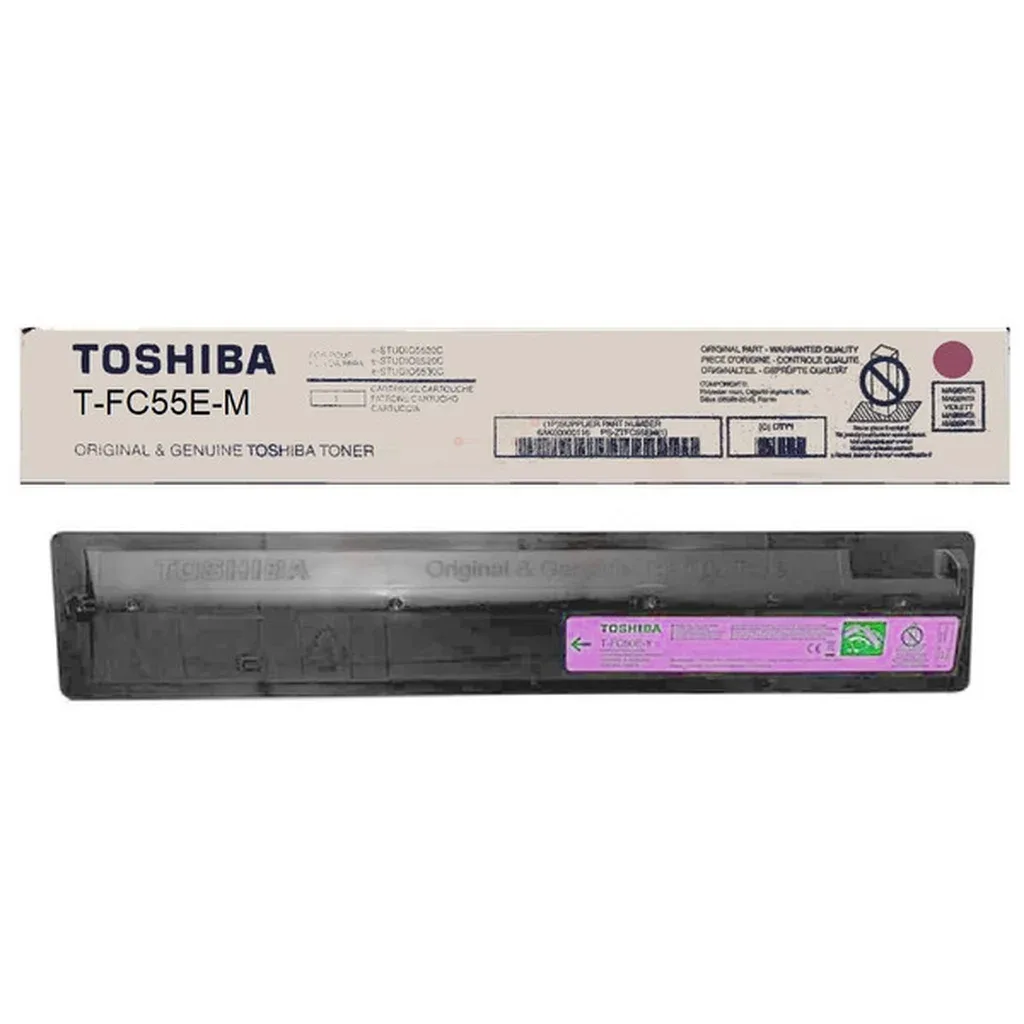 TOSHIBA T-FC 55 EM Toner Magenta 6AK00000116 Magenta de Toshiba – photo produit