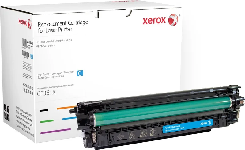Toner/Cartridge fHP CLJ M552 M553 Cyan från Xerox i Cyaan – produktbild