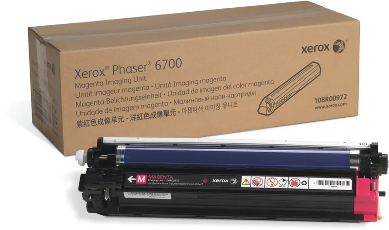 toners & laser cartridges Imaging unit magenta (50.000 pagina's)Phaser 6700 van Xerox in Paars – productfoto