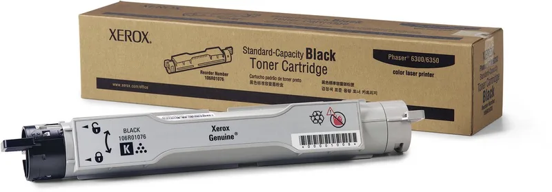 XEROX 106R01076 - Toner Cartridge / Standaard Capaciteit by Xerox in Black – product photo