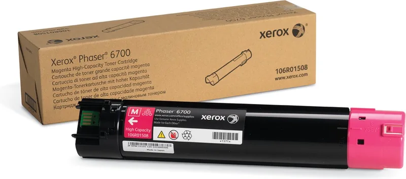 XEROX 106R01508 - Toner Cartridge / Rood / Hoge Capaciteit de Xerox en Magenta – photo produit