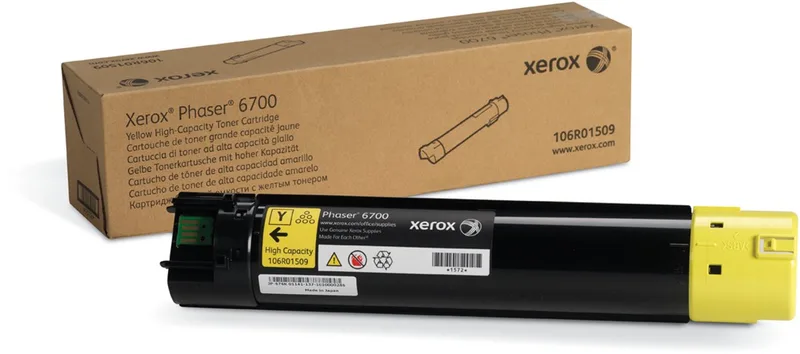 XEROX 106R01509 - Toner Cartridge / Hoge Capaciteit by Xerox in Yellow – product photo