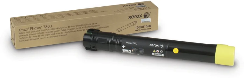 XEROX 106R01568 - Toner Cartridge / Hoge Capaciteit by Xerox in Yellow – product photo