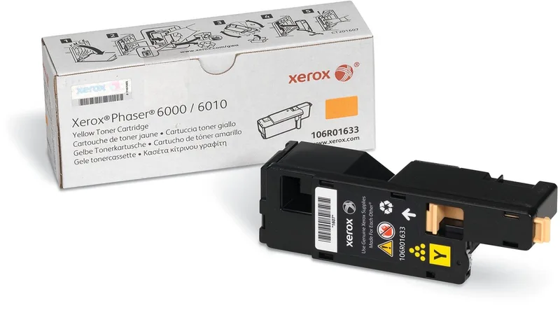XEROX 106R01629 -Toner Cartridge / Standaard Capaciteit van Xerox in Geel – productfoto