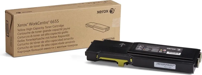 XEROX 106R02746 - Toner Cartridge / Hoge Capaciteit de Xerox en Jaune – photo produit