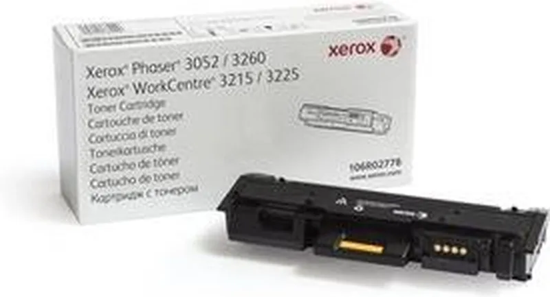 Xerox 106R02778 3000pagina's laser toner & cartridge by Xerox in Black – product photo